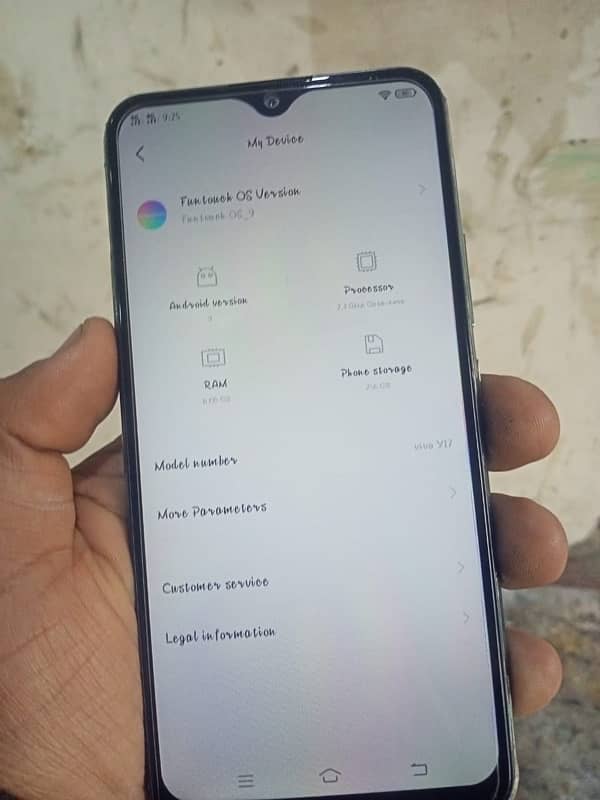 vivo ya17 8 256gb 2