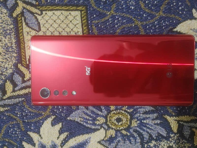 LG velvet 5G red colour non pta 1