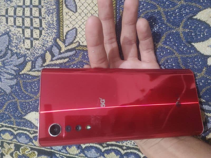 LG velvet 5G red colour non pta 4