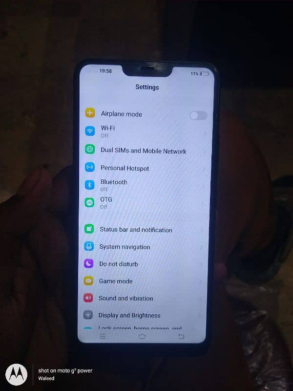 Vivo Y85A 4/64 Dual SIM approved urgent sale 3