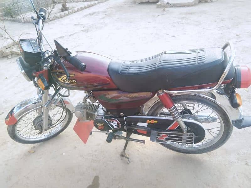 United Bike 70cc 4