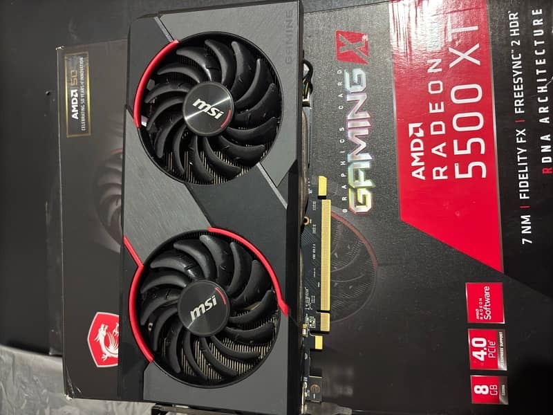 Msi Rx5500xt 8Gb special edition 0