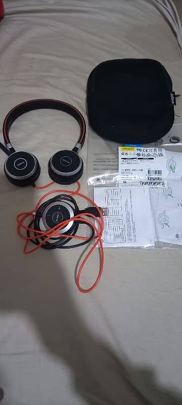 jabra evolve 40 ms stereo headphone 0