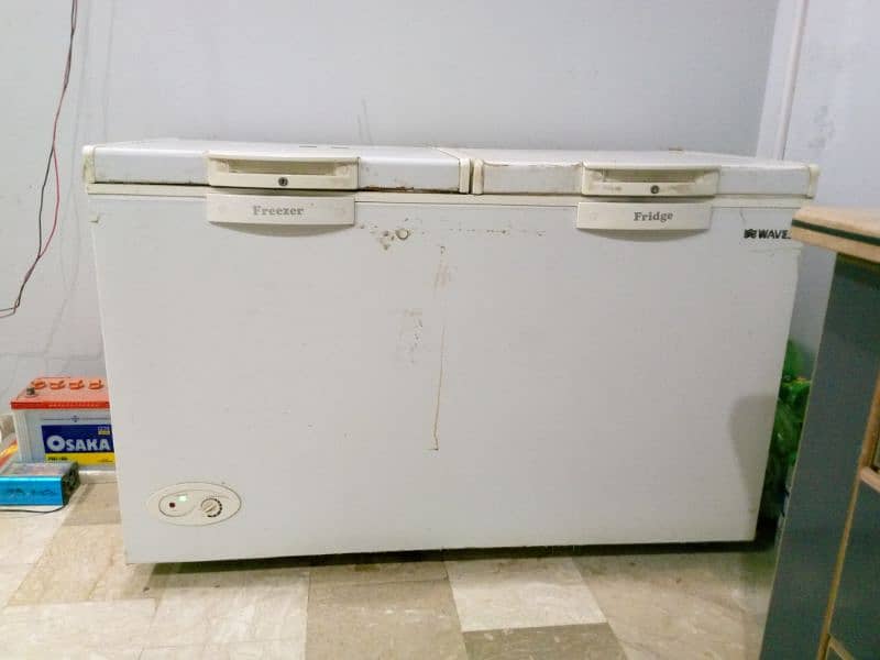 Waves Double Door Deep Freezer Spacious and Energy Efficient 2