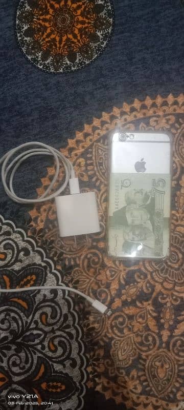 i phone 6 with original charger 6