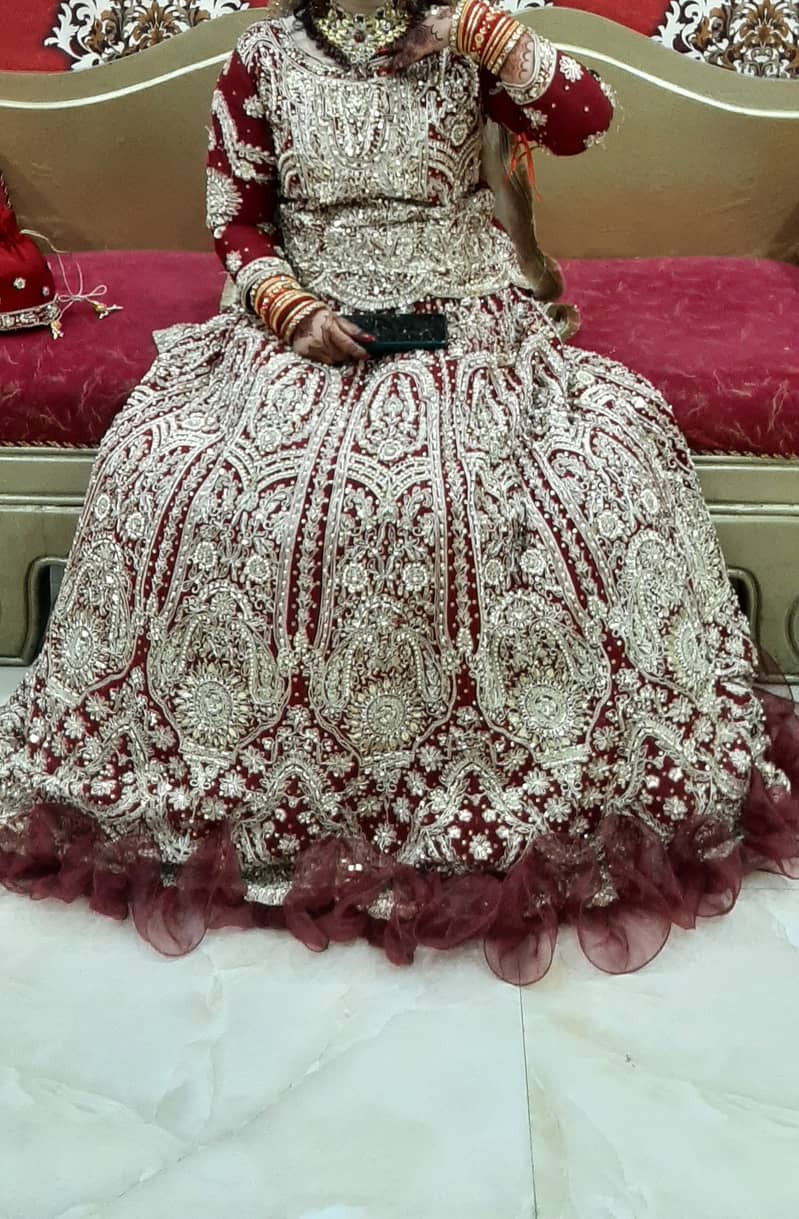 New Bride's Lenhenga For Barat 1