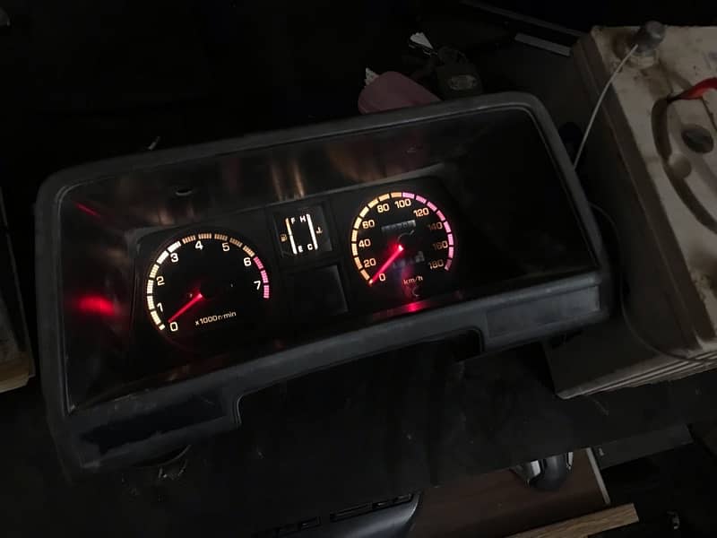 Charade meter RPM 1986/84 modify speedometer 2