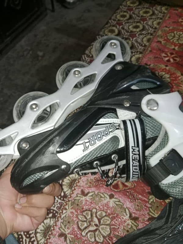 new skates with bag and tools and lightning tyers 1