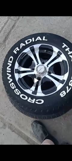 carry for alloys rims with tyres