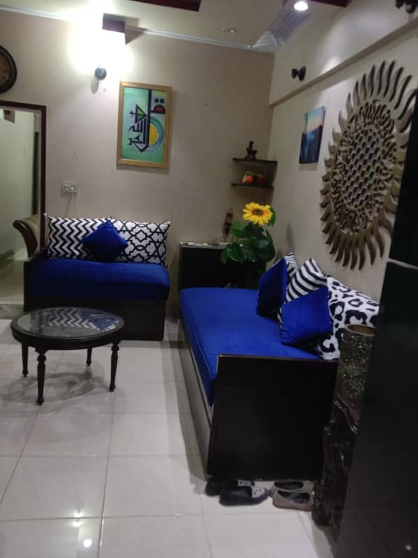 3 BED DD FLAT FOR SALE IN GULSHAN-E-IQBAL 13 A 2