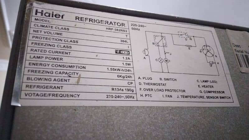 Haier refrigerator 7