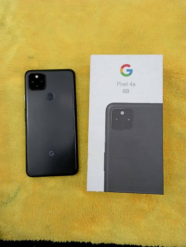 Google pixel 4a 6/128 5G Super AMOLED display  Dual speaker 10/10 pack 0