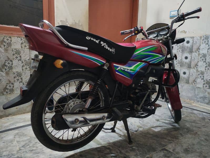 Honda prider 100cc 2021 model 9