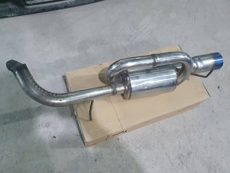 twin loop exhaust  (silensor) 0