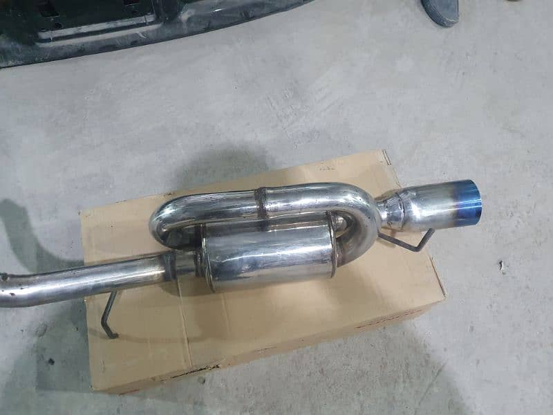 twin loop exhaust  (silensor) 1