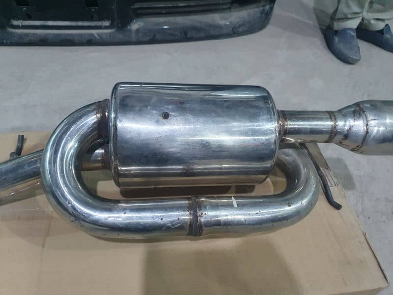 twin loop exhaust  (silensor) 3