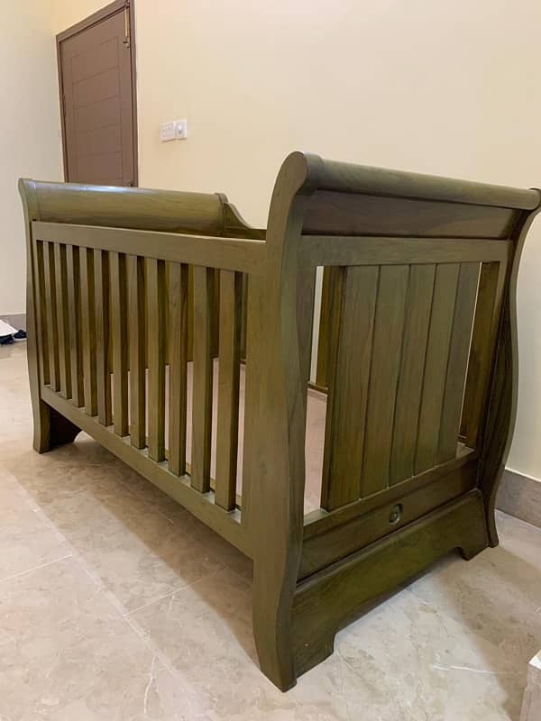 sheesham wooden cot 2