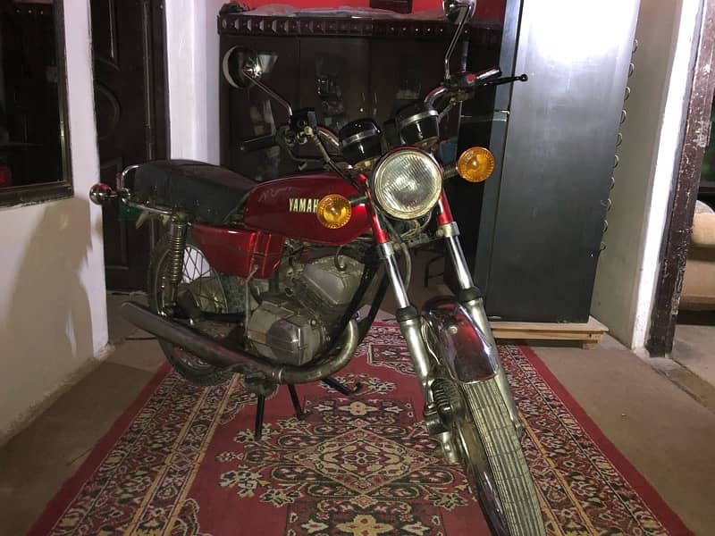 Yamaha rx125 1982 rare to see now days 1