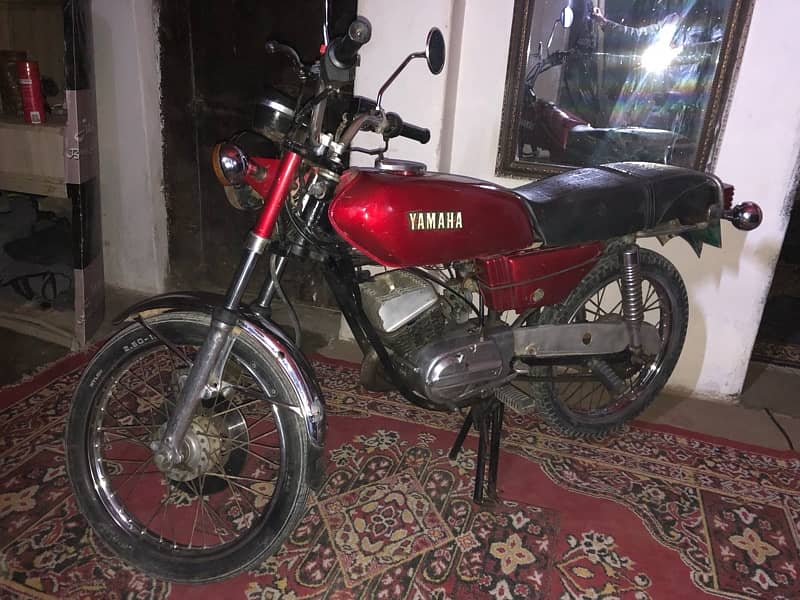 Yamaha rx125 1982 rare to see now days 2