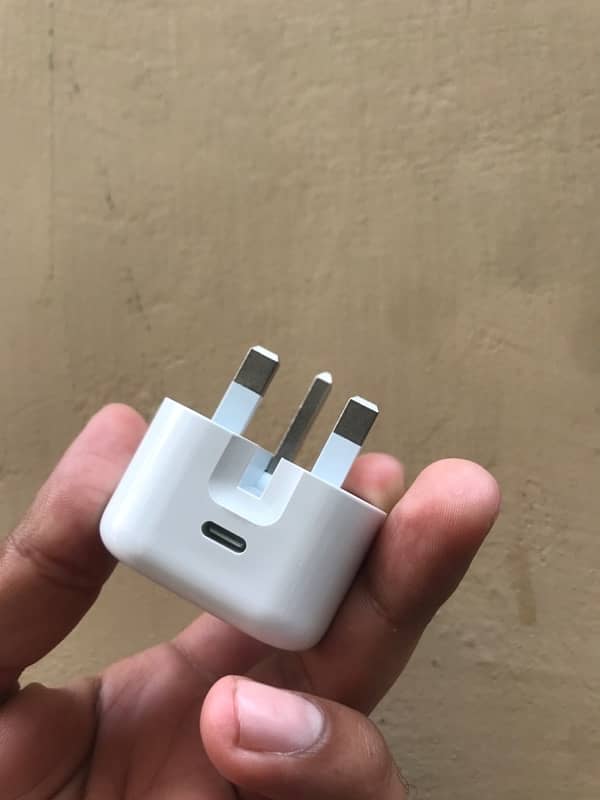 Apple 20 watt charger and cable 2