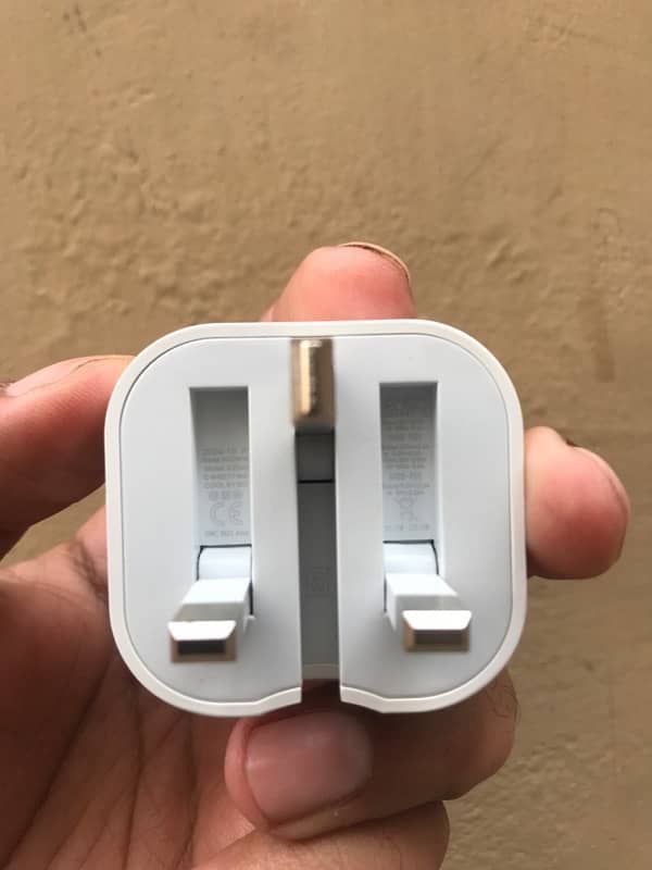 Apple 20 watt charger and cable 3