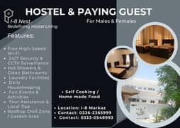 Hostels and Paying guest For females and males