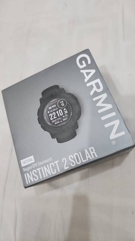 GARMIN INSTINCT 2 SOLAR TACTICAL (Rugged GPS Smartwatch) 1