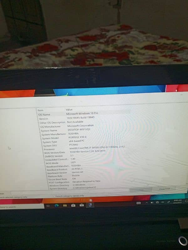 Toshiba Laptop 3