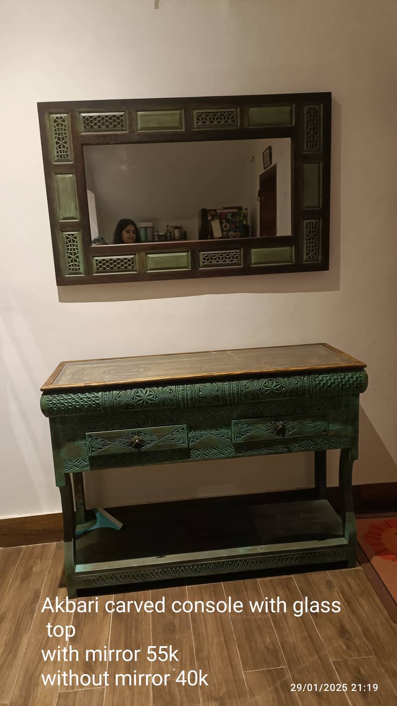 Swati console with mirror 0