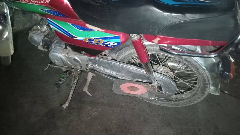 honda cd 70 18 17 model new tyre orignel 2