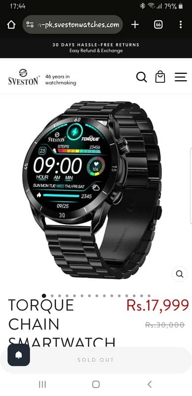 Sveston Torque Smart Watch 0