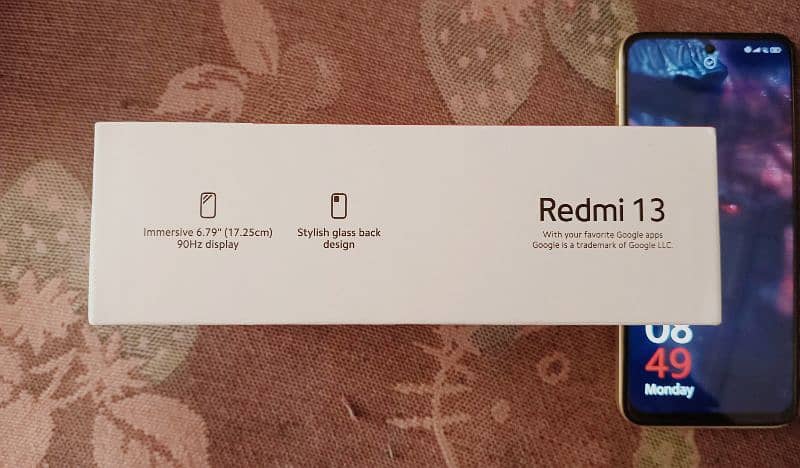 Redmi 13 8/128GB  10/10 condition for sale Read Add 9