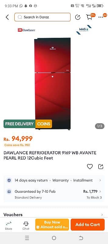 fridge for sell 1