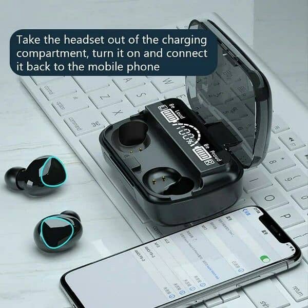 M10 Bluetooth Wireless Airbuds 2