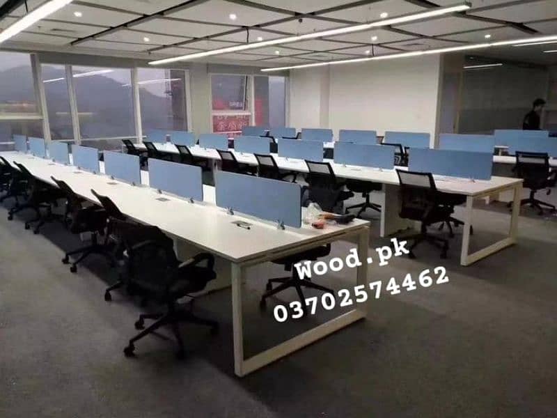 office table, executive table, workstation table, cubicle table, chair 4