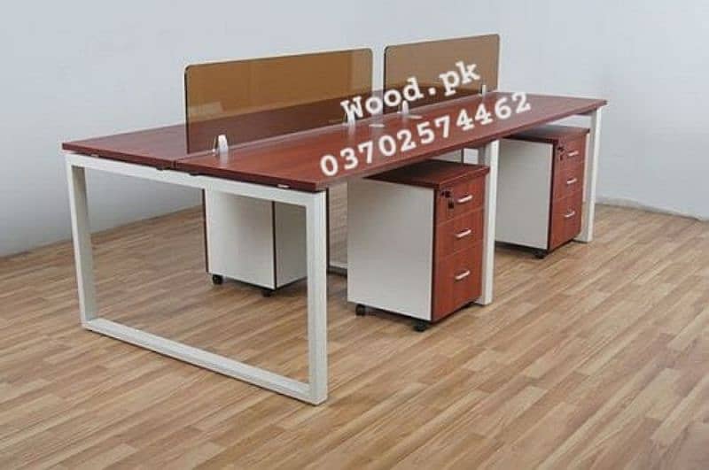 office table, executive table, workstation table, cubicle table, chair 19