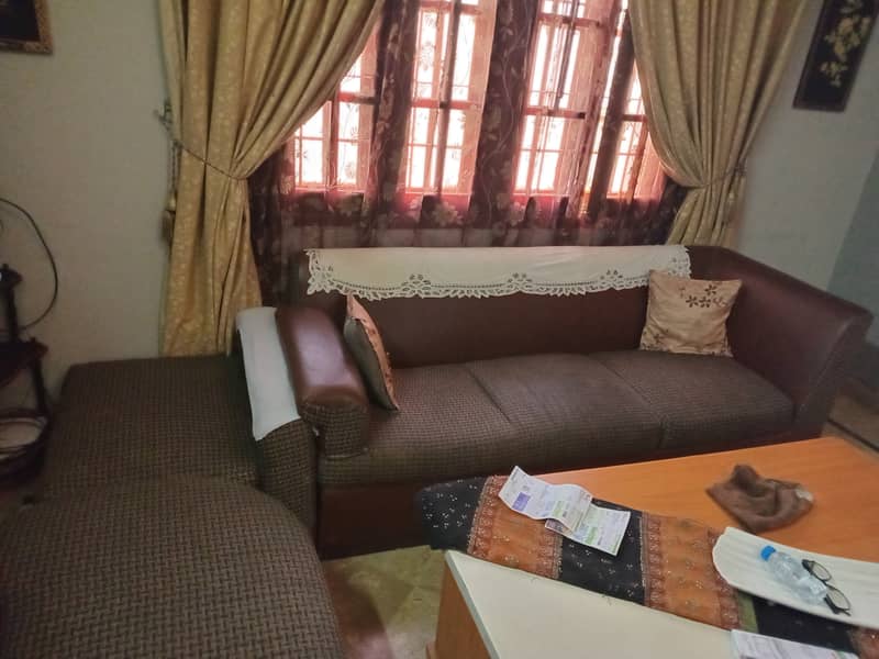 7 Seater L Shape sofa for Urgent Sale 0