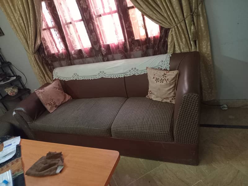 7 Seater L Shape sofa for Urgent Sale 2