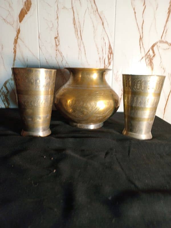 Antique old vintages brass item's 9