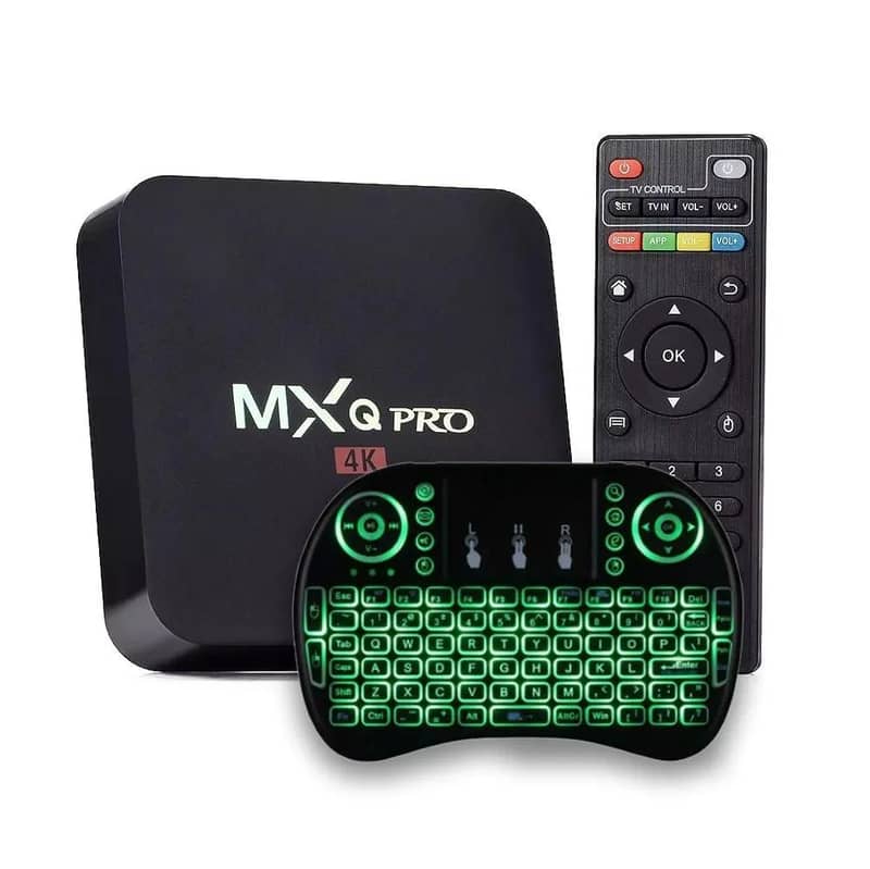 New Android Smart Tv Box MXQ Pro With Free Wireless Keyboard 1