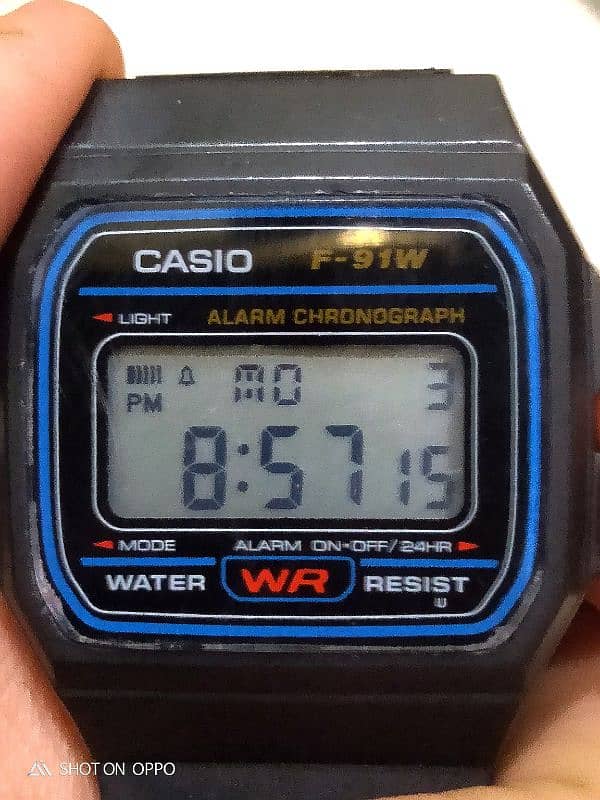 CASIO F-91W 9