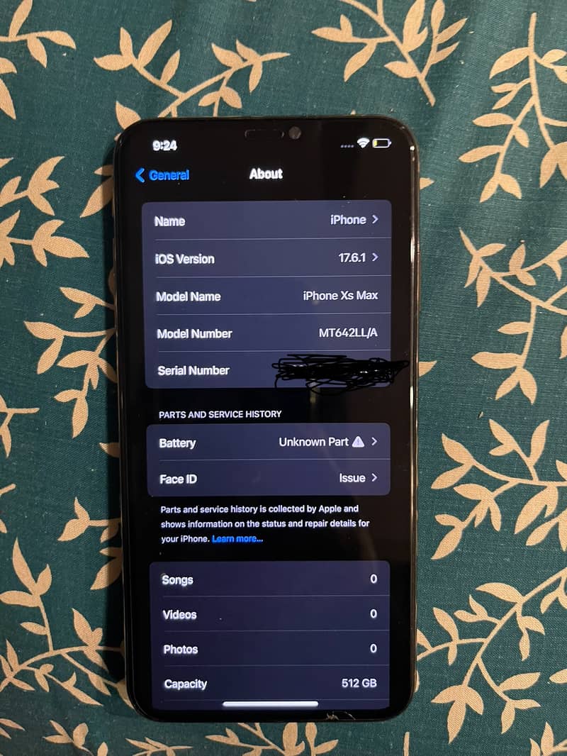 Apple iPhone XS Max 512 gb 6