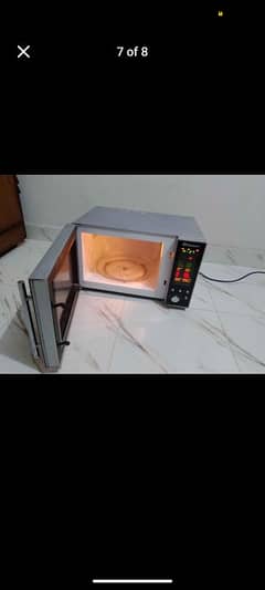 Dawlance 2 in 1 grill microwave oven cooking grill sab hota h 2 large