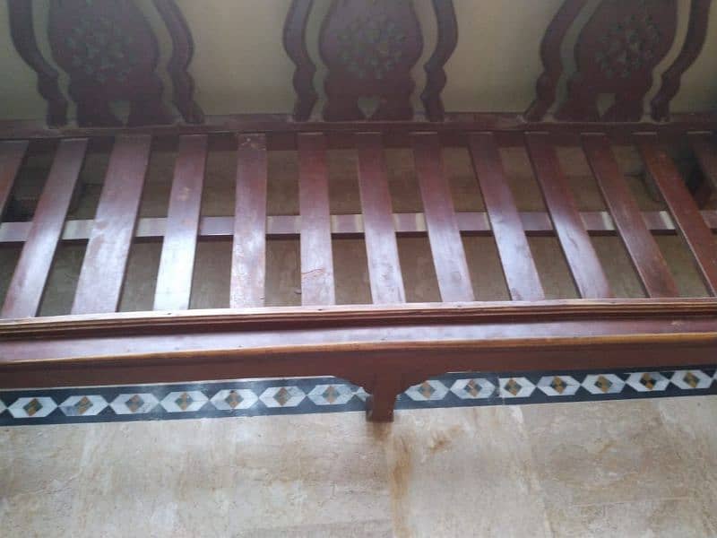 Wooden Sofa Set 1