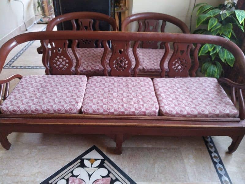 Wooden Sofa Set 3