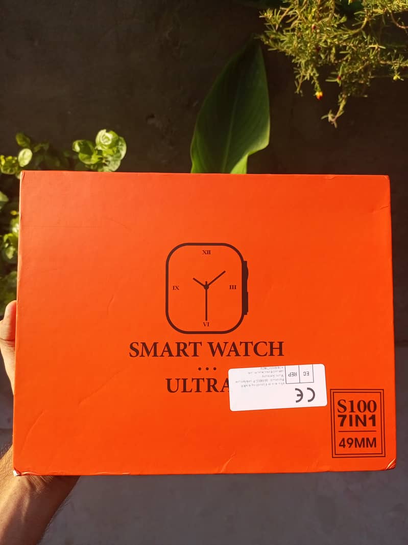 Ultra 7 in 1 smart watches plus screen protector 5