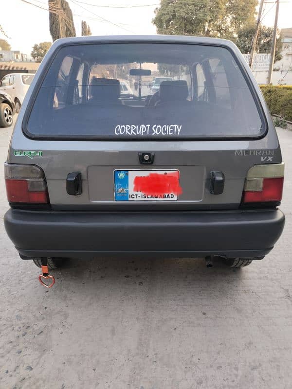 Suzuki Mehran VX 2013 Islamabad Number 03055228242 4