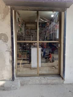 aluminium glass door