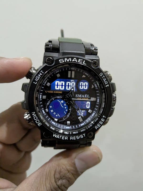 Smael Sports Watch Men/ Military Watch/ Digital Quartz Watch 5