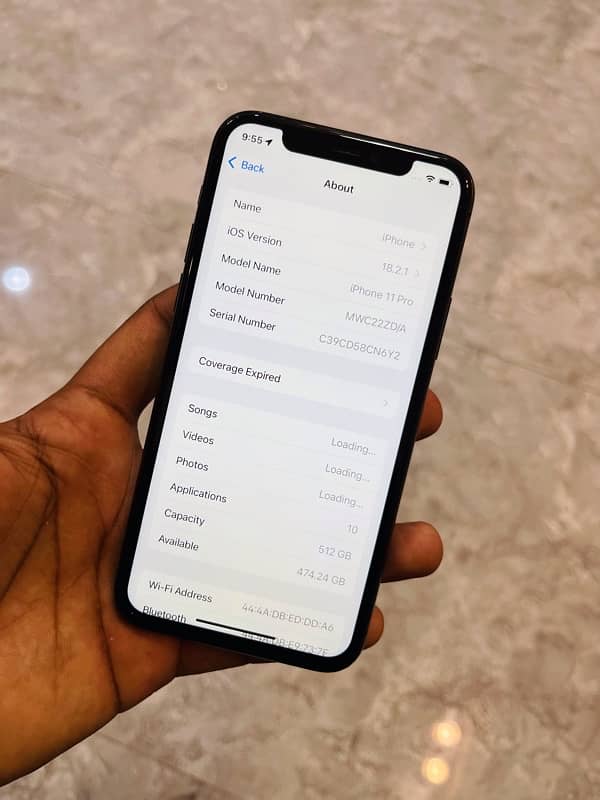 iphone 11 pro  512gb non pta factory unlock all okay 9